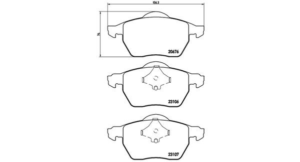 MAGNETI MARELLI Piduriklotsi komplekt,ketaspidur 363700486015